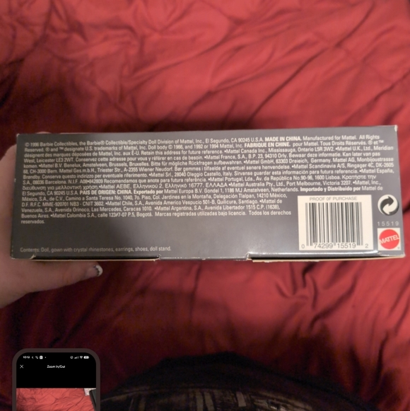 Bob Mackie (The Jewel Essence Collection) Collector Barbie - Picture 12 of 12